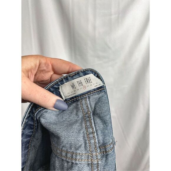 Free People Denim Mini Skirt - Picture 4 of 12